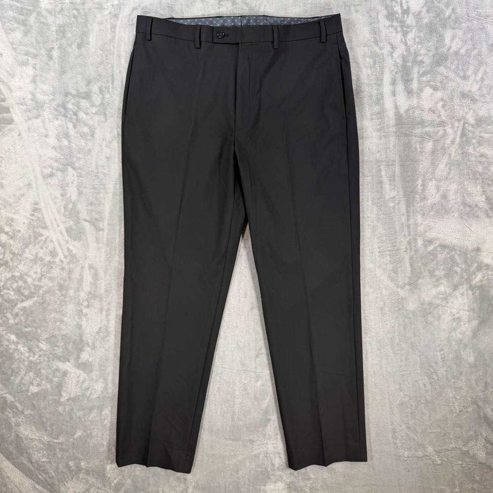 Lauren Ralph Lauren Black Label Stretch Dress Pants Mens Size 38x34 Black